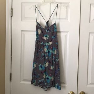 American Eagle floral sundress